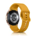 Bracelet silicone pour Samsung Galaxy Watch 40 à 47 mm – Couleur du bracelet Officiel Jaune