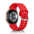 Bracelet silicone pour Samsung Galaxy Watch 40 à 47 mm – Couleur du bracelet rouge