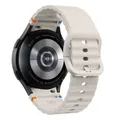 Bracelet silicone pour Samsung Galaxy Watch 40 à 47 mm – Couleur du bracelet Starlight