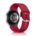 Bracelet silicone pour Samsung Galaxy Watch 40 à 47 mm – Couleur du bracelet vin
