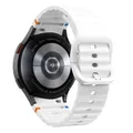 Bracelet silicone pour Samsung Galaxy Watch 40 à 47 mm – Couleur du bracelet White