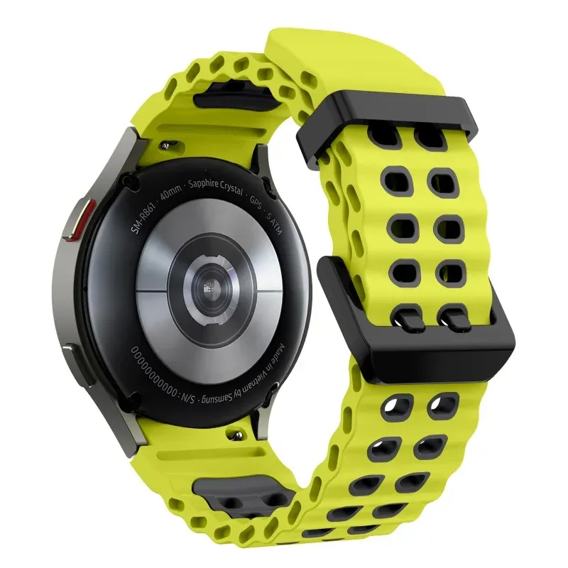 Bracelet silicone pour Samsung Galaxy Watch 7 6 5 4