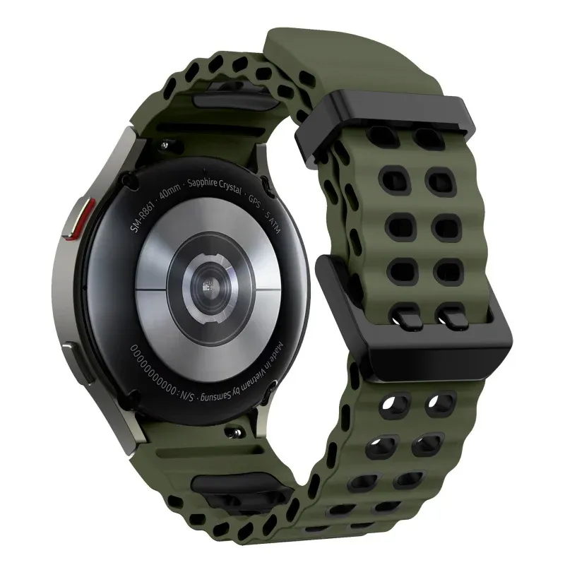 Bracelet silicone pour Samsung Galaxy Watch 7 6 5 4