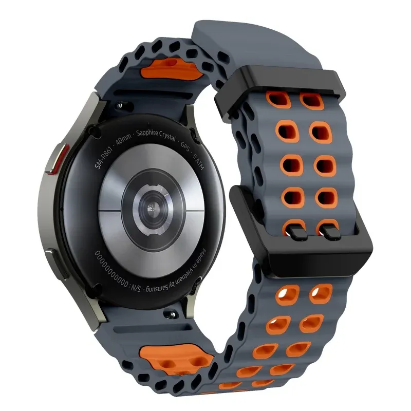 Bracelet silicone pour Samsung Galaxy Watch 7 6 5 4