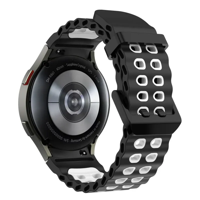Bracelet silicone pour Samsung Galaxy Watch 7 6 5 4