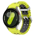 Bracelet silicone pour Samsung Galaxy Watch 7 6 5 4 – Couleur du bracelet s-lime black