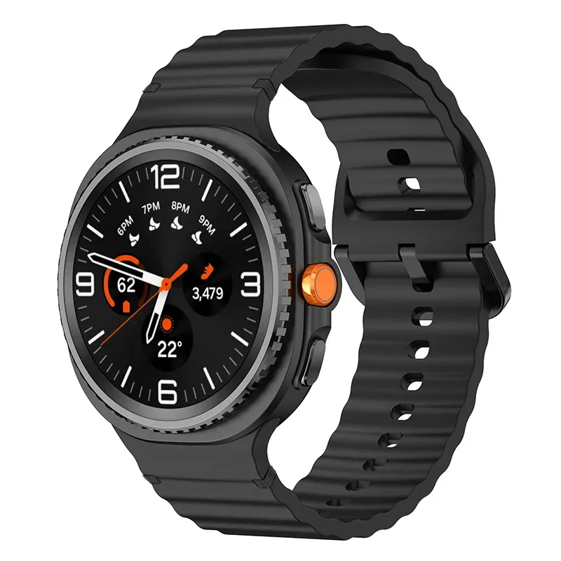 Bracelet silicone pour Samsung Galaxy Watch 8 9 Classic