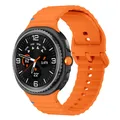 Bracelet silicone pour Samsung Galaxy Watch 8 9 Classic – Couleur du bracelet orange