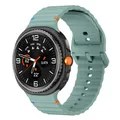 Bracelet silicone pour Samsung Galaxy Watch 8 9 Classic – Couleur du bracelet Pine needle green