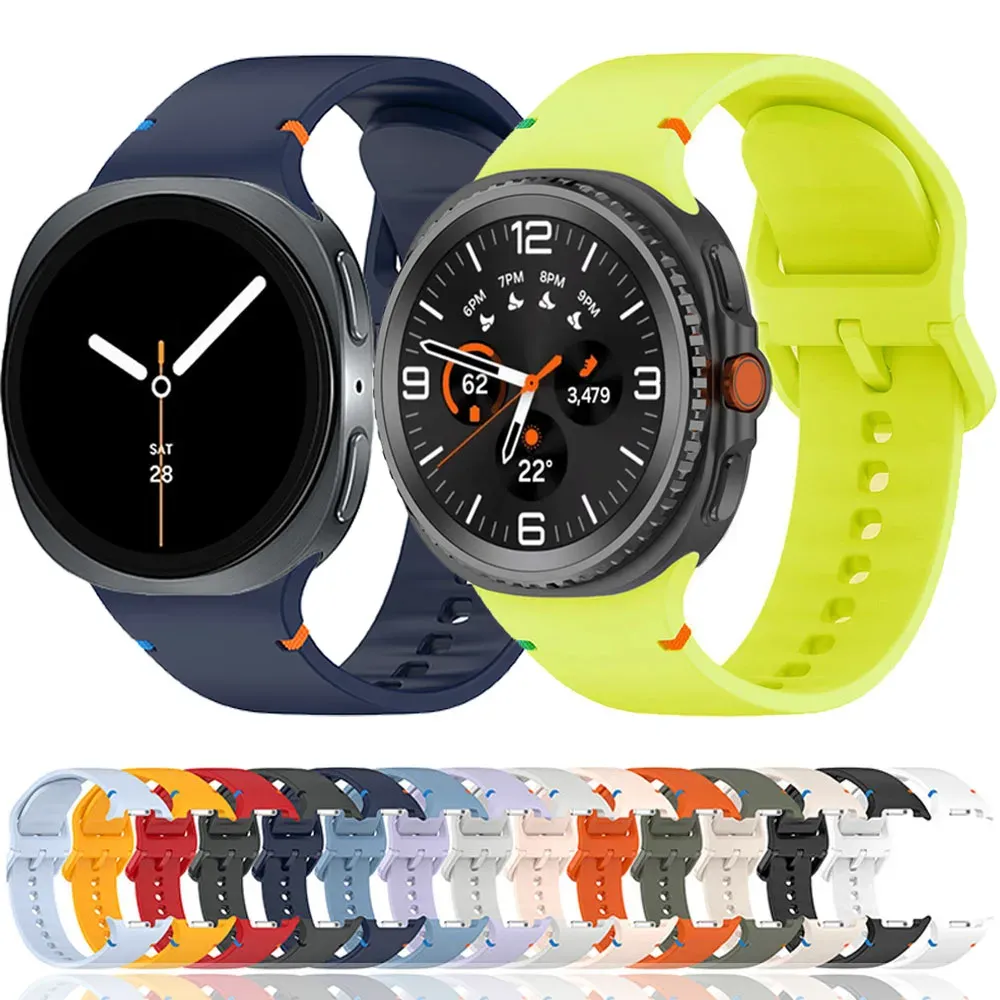 Bracelet silicone pour Samsung Galaxy Watch 9 8 Classic