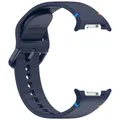 Bracelet silicone pour Samsung Galaxy Watch 9 8 Classic – Couleur du bracelet Midnight blue