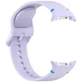 Bracelet silicone pour Samsung Galaxy Watch 9 8 Classic – Couleur du bracelet Official purple