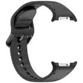 Bracelet silicone pour Samsung Galaxy Watch 9 8 Classic – Couleur du bracelet Official black A