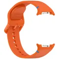 Bracelet silicone pour Samsung Galaxy Watch 9 8 Classic – Couleur du bracelet Orange