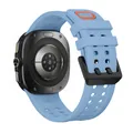 Bracelet silicone pour Samsung Galaxy Watch Ultra 2 47 mm – Band Color Blue