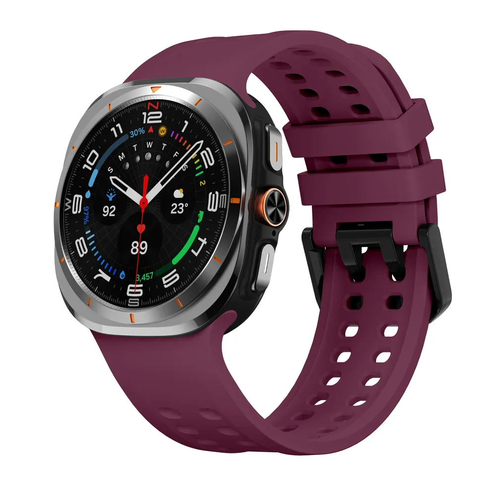 Bracelet silicone pour Samsung Galaxy Watch Ultra 2 47 mm
