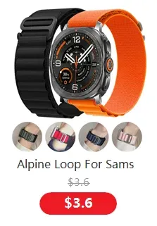 Bracelet silicone pour Samsung Galaxy Watch Ultra 2 47 mm