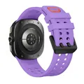 Bracelet silicone pour Samsung Galaxy Watch Ultra 2 47 mm – Band Color Lilac purple