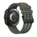 Bracelet silicone pour Samsung Galaxy Watch Ultra 2 47 mm – Band Color Olive