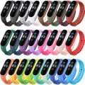 Bracelet silicone pour Xiaomi Mi Band 3 à 7 – 1