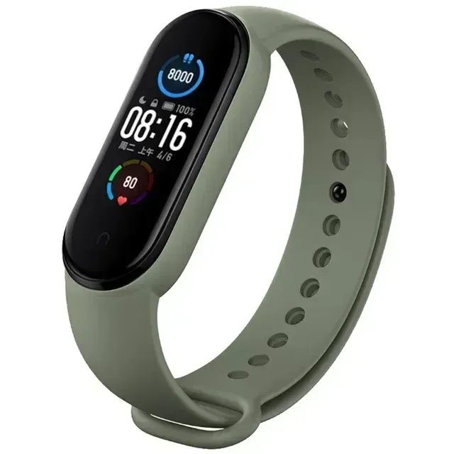 Bracelet silicone pour Xiaomi Mi Band 3 à 7