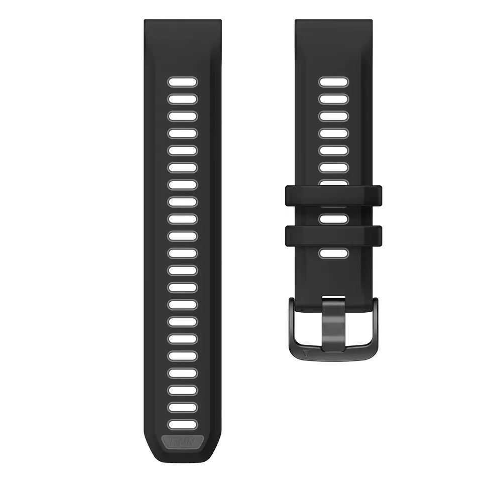 Bracelet silicone QuickFit 22 à 26 mm pour Garmin Fenix