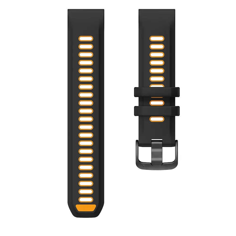 Bracelet silicone QuickFit 22 à 26 mm pour Garmin Fenix