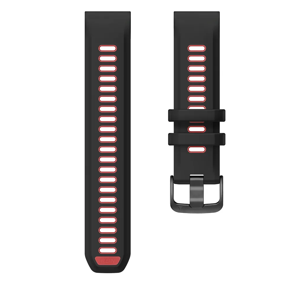 Bracelet silicone QuickFit 22 à 26 mm pour Garmin Fenix