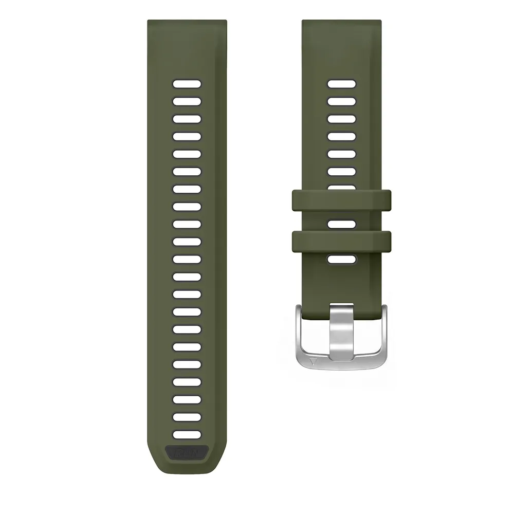Bracelet silicone QuickFit 22 à 26 mm pour Garmin Fenix