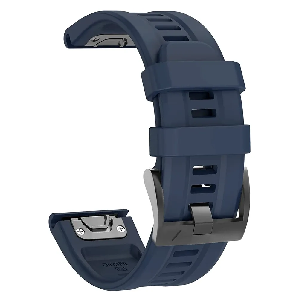 Bracelet silicone QuickFit 22 et 26 mm pour Garmin Fenix et Epix