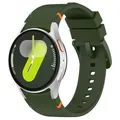 Bracelet silicone Samsung Galaxy Watch 7 6 5 4 Pro – Couleur du bracelet Army green B