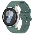 Bracelet silicone Samsung Galaxy Watch 7 6 5 4 Pro – Couleur du bracelet Pine needle green