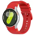 Bracelet silicone Samsung Galaxy Watch 7 6 5 4 Pro – Couleur du bracelet Red B