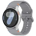 Bracelet silicone Samsung Galaxy Watch 7 6 5 4 Pro – Couleur du bracelet Space grey