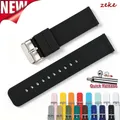 Bracelet silicone souple 12 à 24 mm à attache rapide – 1