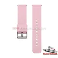 Bracelet silicone souple 12 à 24 mm à attache rapide – Couleur du bracelet Rose