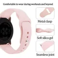 Bracelet silicone souple 18 à 22 mm Garmin Forerunner – 6
