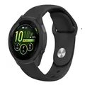 Bracelet silicone souple 18 à 22 mm Garmin Forerunner – Couleur du bracelet Black