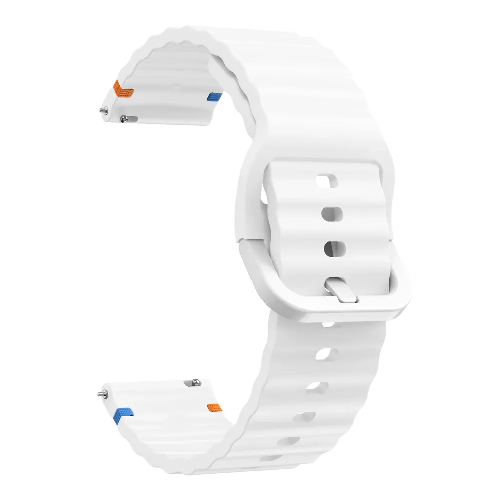 Bracelet silicone souple 18 à 22 mm Garmin Forerunner