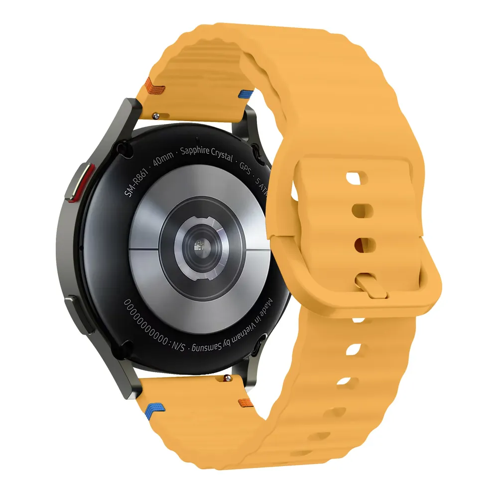 Bracelet silicone souple 18 à 22 mm Garmin Forerunner