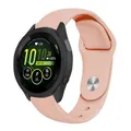 Bracelet silicone souple 18 à 22 mm Garmin Forerunner – Couleur du bracelet Flesh pink