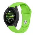 Bracelet silicone souple 18 à 22 mm Garmin Forerunner – Couleur du bracelet Green