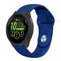 Bracelet silicone souple 18 à 22 mm Garmin Forerunner – Couleur du bracelet Royal blue