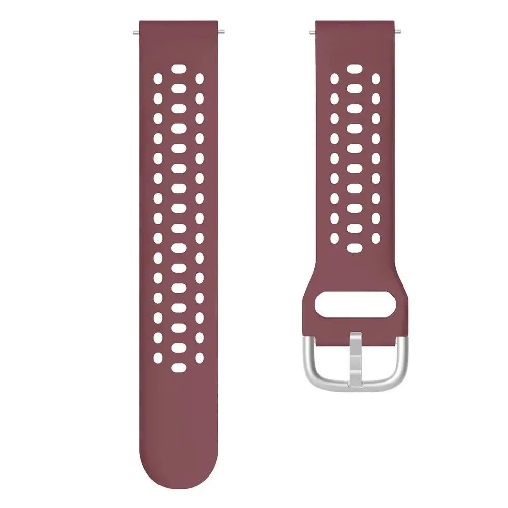 Bracelet silicone souple 20 et 22 mm Amazfit Xiaomi