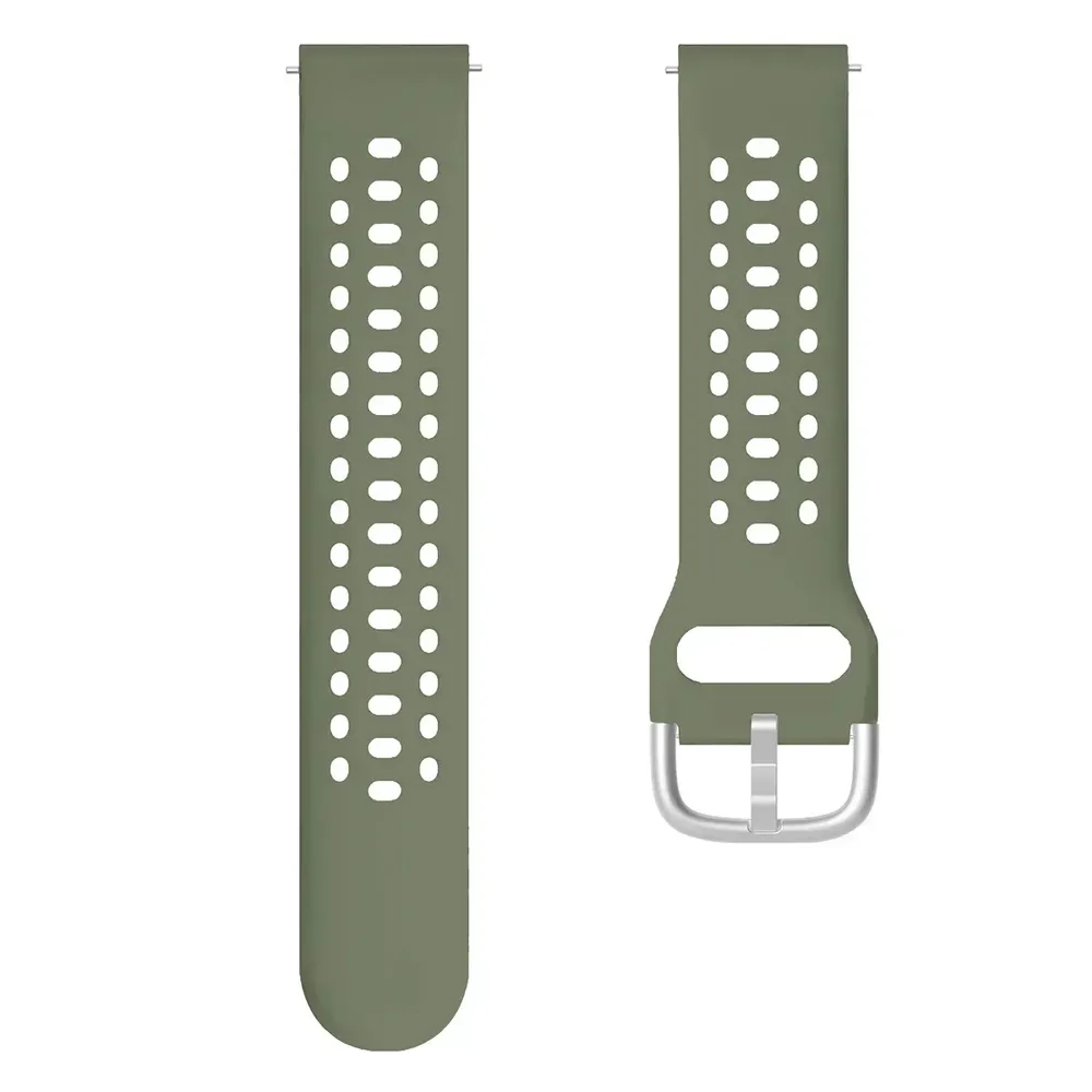 Bracelet silicone souple 20 et 22 mm Amazfit Xiaomi