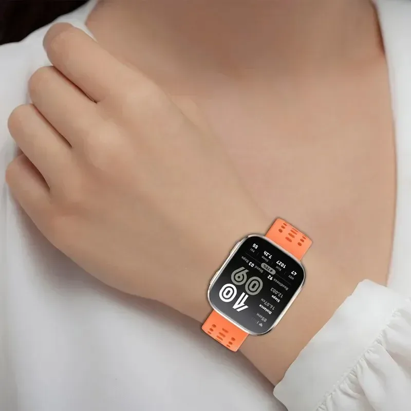 Bracelet silicone souple 20 et 22 mm Amazfit Xiaomi