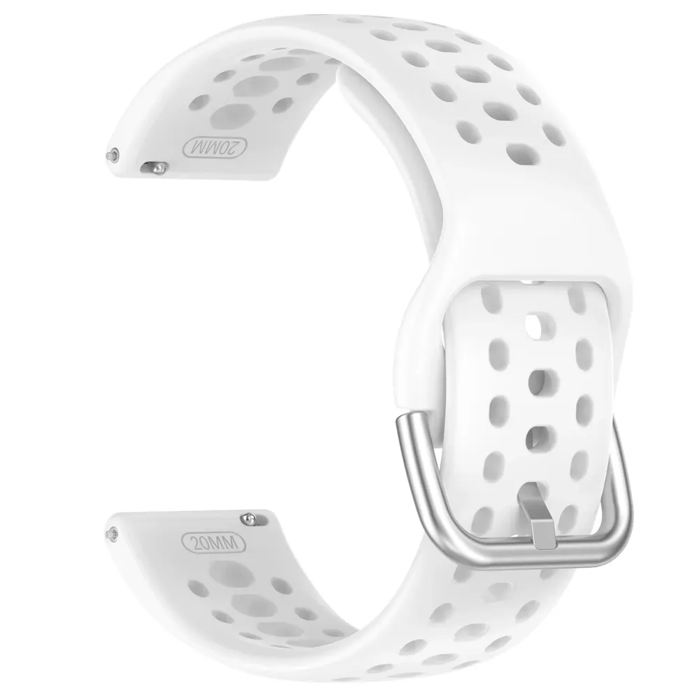Bracelet silicone souple 20 et 22 mm Amazfit Xiaomi