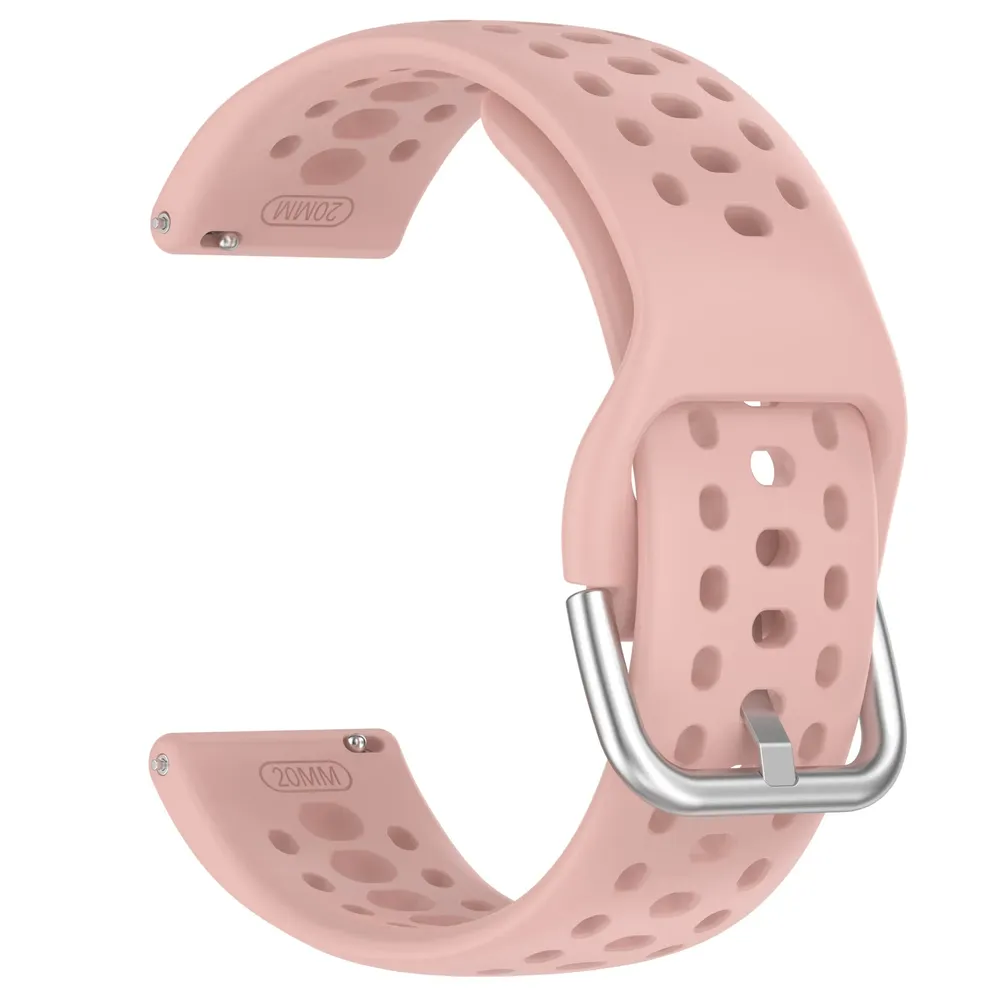 Bracelet silicone souple 20 et 22 mm Amazfit Xiaomi