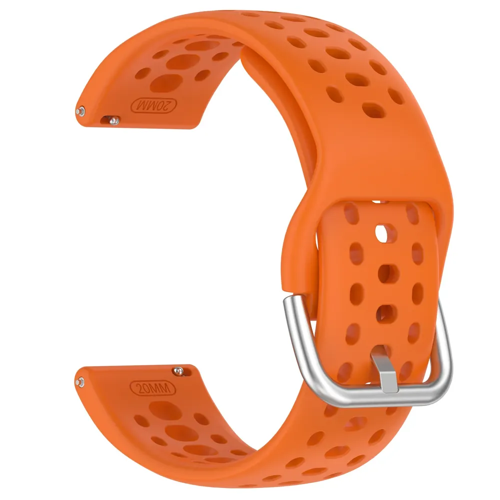 Bracelet silicone souple 20 et 22 mm Amazfit Xiaomi