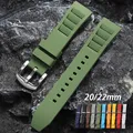 Bracelet silicone souple 20 et 22 mm Huawei Seiko – 2